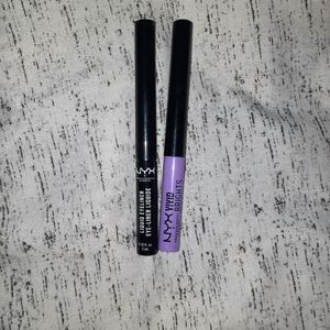 NYX liquid eyeliners